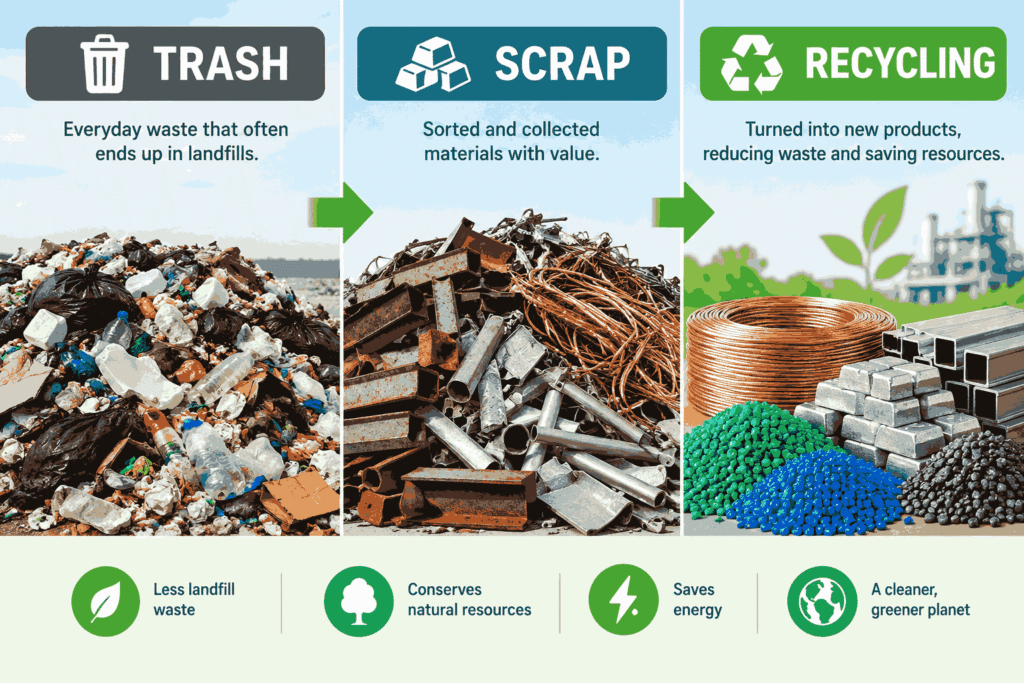 What We See When We Look at Scrap: A Simple Breakdown